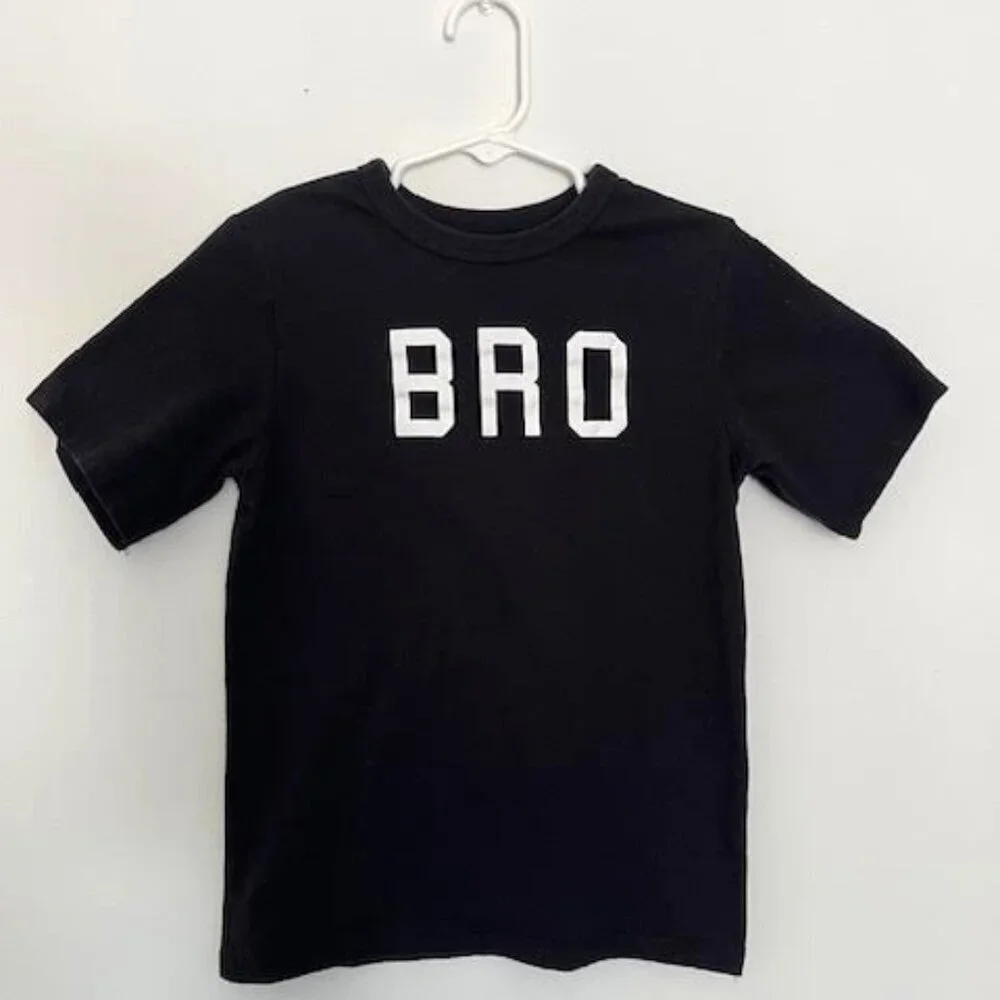 The Children's Place Boys Short Sleeve Graphic T-Shirt 5/6 Black short sleeve